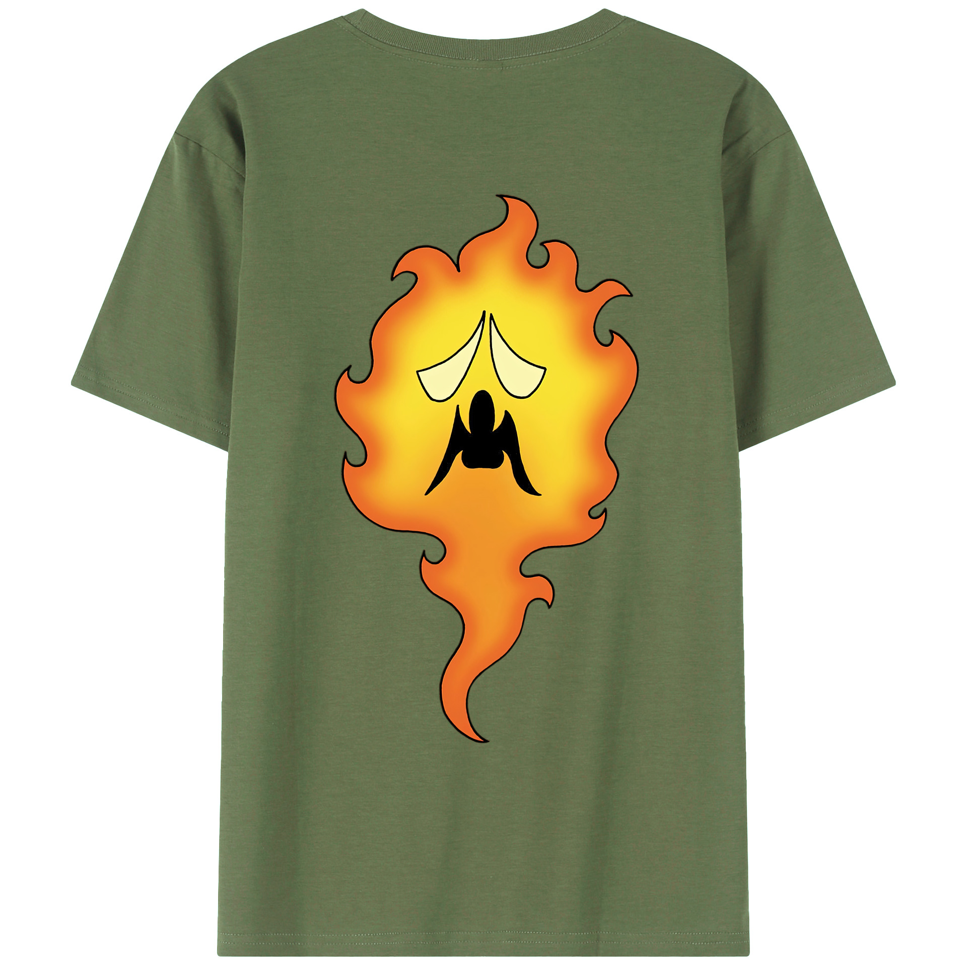 （画像用） ドラゴンクエスト Doragon Kuesuto Dragon Quest 綿100％ メンズ半袖Tシャツ（バックプリント） 通気性